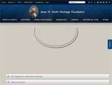 Tablet Screenshot of jessensmith.org